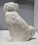 Staffordshire Spaniel Dog Figurine Crazed