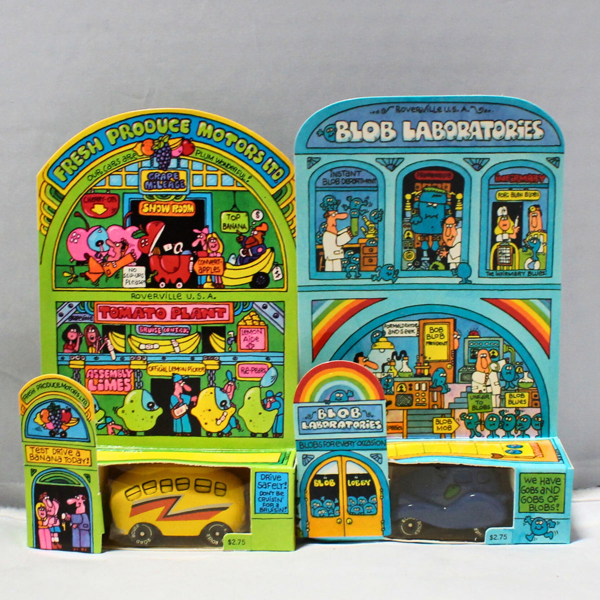 Lot of 6: Hallmark Road Rovers, Toy Cars