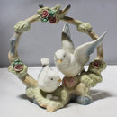 Valencia Porcelain Lovebirds Figurine