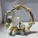 Valencia Porcelain Lovebirds Figurine