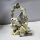 Valencia Porcelain Lovebirds Figurine