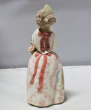 Zaphir Pocelain Girl With Flower Basket Figurine