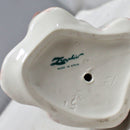 Zaphir Pocelain Girl With Flower Basket Figurine