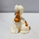 Kay Finch Cocker Spaniel Crazed Porcelain Figurine