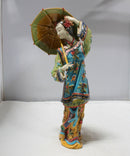 Ztianef Wucai Crazed Figurine