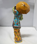 Ztianef Wucai Crazed Figurine