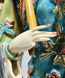 Ztianef Wucai Crazed Figurine