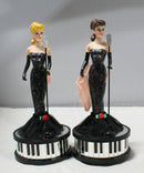 Lot of 2: Barbie Glamour Collection Musical Figurines, Solo in the Spotlight