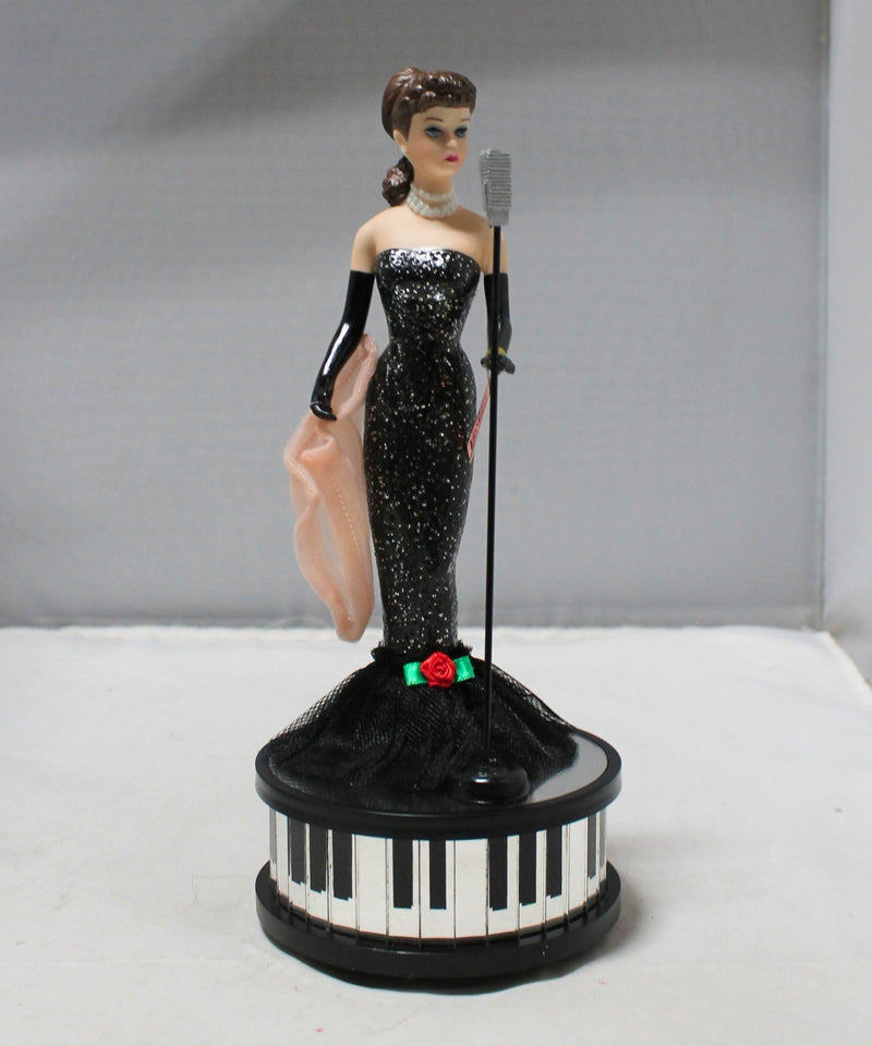 Lot of 2: Barbie Glamour Collection Musical Figurines, Solo in the Spotlight