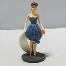 Lot of 2: Midnight Blue Danbury Mint, & Gay Parisienne Barbie with Love Dolls