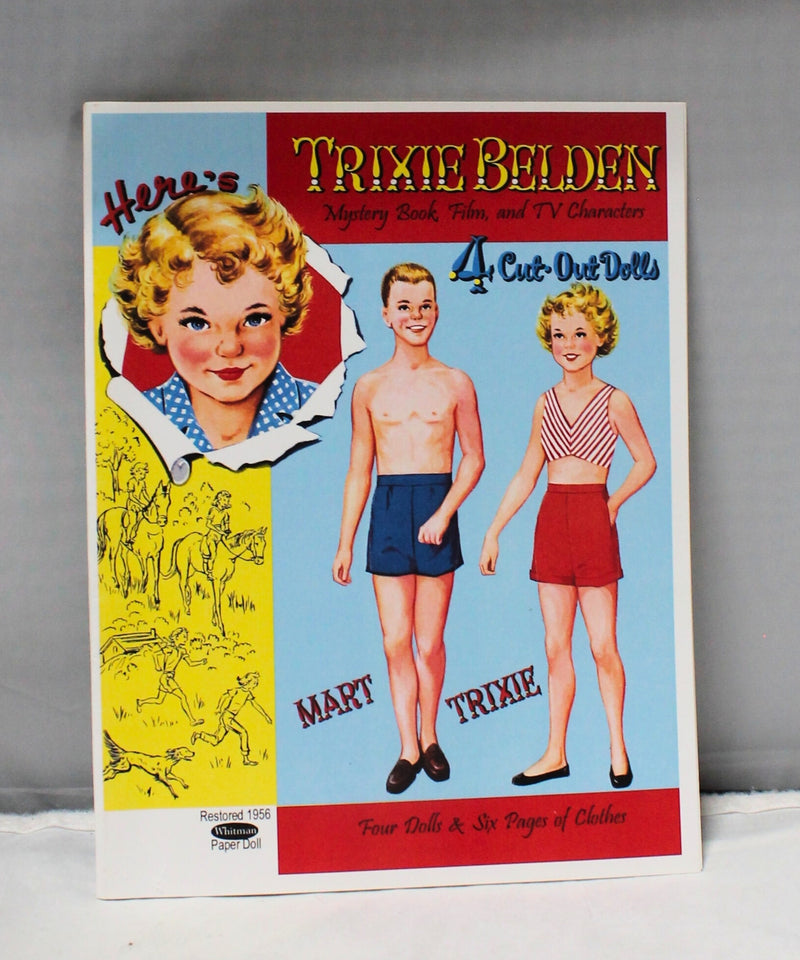 Trixie Belden Restored Paper Doll, 6 Pages of Clothing
