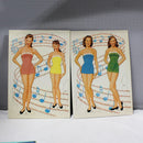 Lot of 2: Lennon Sisters, Singing Stars Cut-Out Paper Dolls