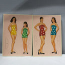 Lot of 2: Lennon Sisters, Singing Stars Cut-Out Paper Dolls