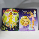Lot of 2: Ginger Rogers and Bette Davis Paper Doll Clothing