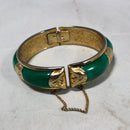 Vintage Clamper Hinged Bangle Bracelet