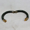 Chinese Jade Hinged Bangle Bracelet
