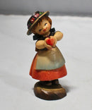 Lot of 2: ANRI Girls Holding Heart Figurines