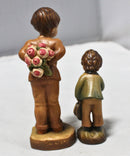 Lot of 2: ANRI Sarah Kay Young Man's Fancy, and Love Gift Figurines