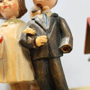 ANRI Thorens Carved Music Box, Wedding Scene