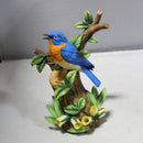 Lot of 2: Danbury Mint, the 12 Songbird Figurines Collection Bird Figurines