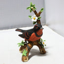 Lot of 2: Danbury Mint, the 12 Songbird Figurines Collection Bird Figurines