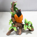 Lot of 2: Danbury Mint, the 12 Songbird Figurines Collection Bird Figurines