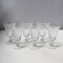 Lot of 6: Tiffin-Franciscan Cherokee Rose Glasses