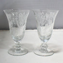 Lot of 6: Tiffin-Franciscan Cherokee Rose Glasses