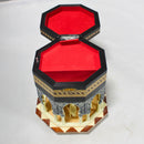 Alhambra Musical Jewelry Box Hand-Carved Palace Granada, Tune "Hecho a Mano"