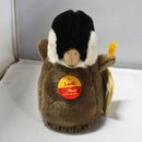 Lot of 4: Steiff Stuffed Fox, Penguin, Horse, & Donkey - 089107, 063572, 052552