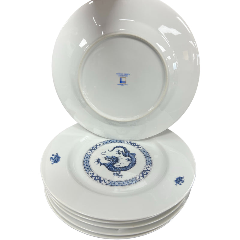 Lot of 6: George O'Brien Decorative Dragon Plates