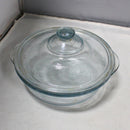Fire King Covered Casserole Dish With Stand