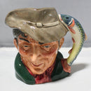 Lot of 3: Royal Doulton Cup Figurines, Happy John, Falstaff, & The Poacher