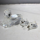 Lot of 3: Swarovski Figurines, 2 Mini Ducks & Mallard Duck - 010032