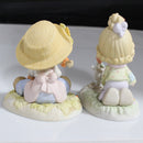 Lot of 2: Precious Moments, Wonder-Fall Day, Love Grows Where You Plant It