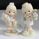 Lot of 2: Precious Moments, Bless Your Own Day, Hope Blooms in a Garden of Glory