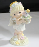 Lot of 2: Precious Moments, Bless Your Own Day, Hope Blooms in a Garden of Glory