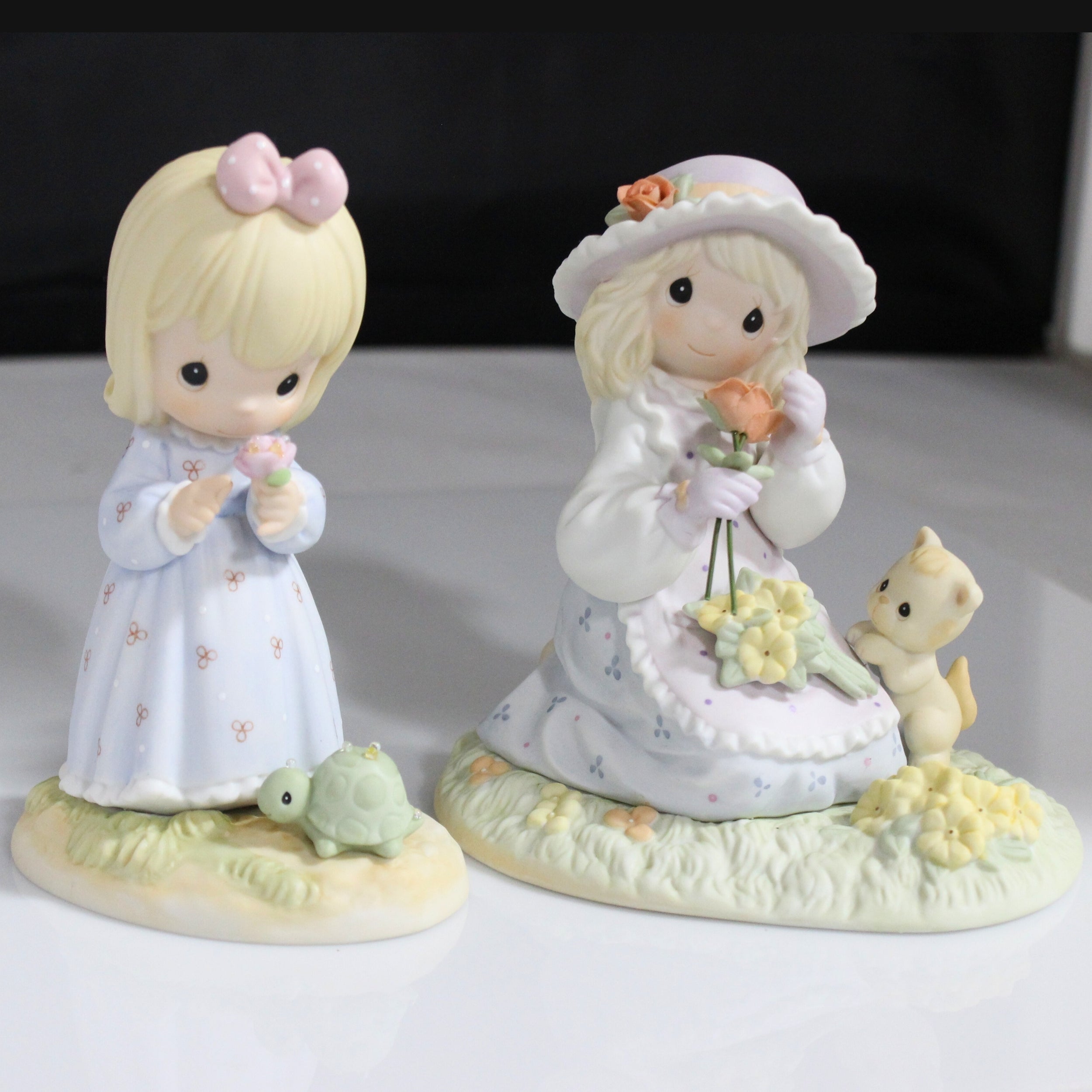 Lot of 2: Precious Moments, The Lord Can Dew Anything, The Rose in my Bouquet