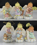 Lot of 2: Precious Moments, Life's Little Lessons Ornament Collection