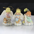 Lot of 2: Precious Moments, Life's Little Lessons Ornament Collection