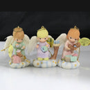 Lot of 2: Precious Moments, Life's Little Lessons Ornament Collection