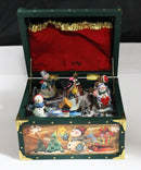 Vintage Animated Christmas Music Box