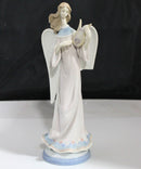Lladro, Angel with Lyre Candleholder