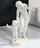 Hutschenreuther Porcelain Figurine, Mother with Child