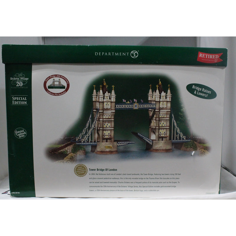 Department 56: Tower Bridge of London | Dickens Village | Please Read