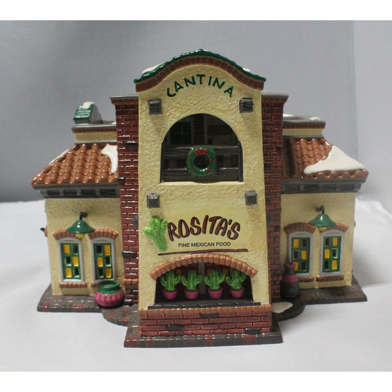 Department 56 | Rosita's Cantina | Snow Village | Please Read