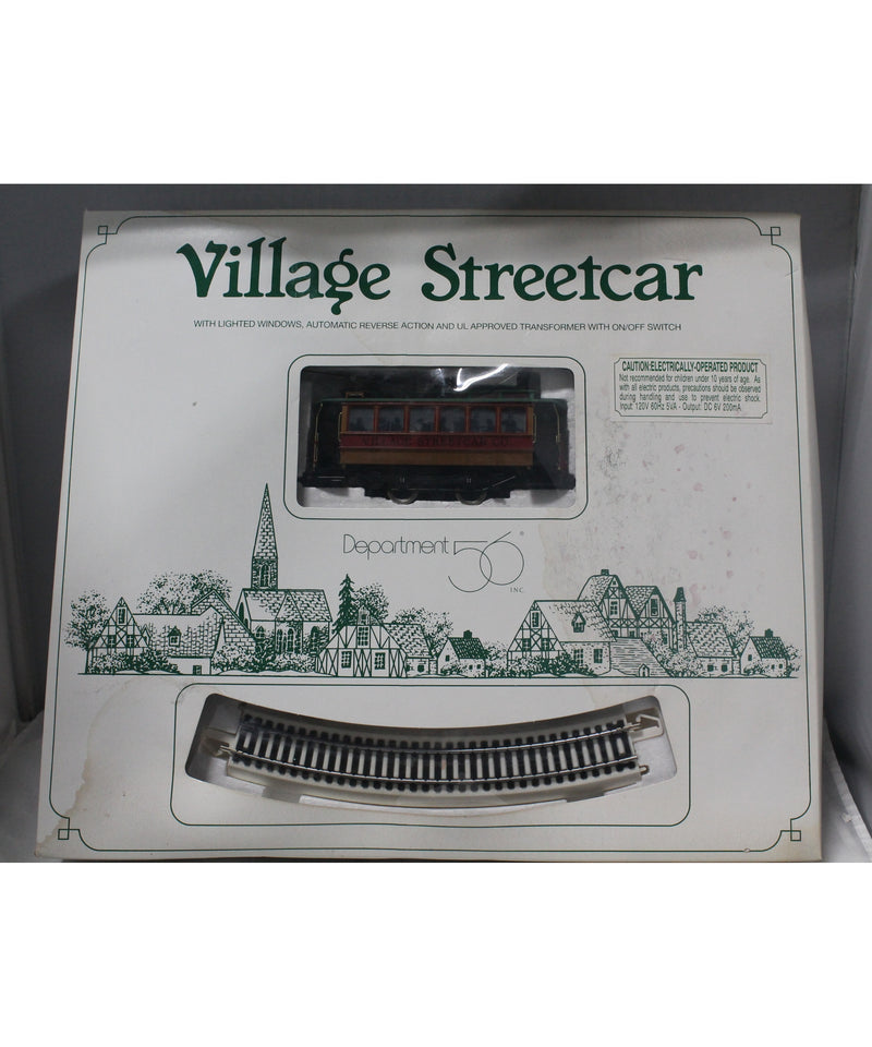 Department 56 | Village Streetcar |Please Read