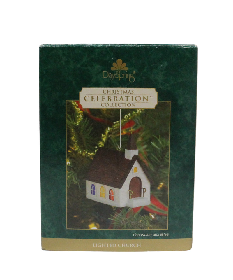 Dayspring Cards | Lighted Church | Christmas Celebration Collection