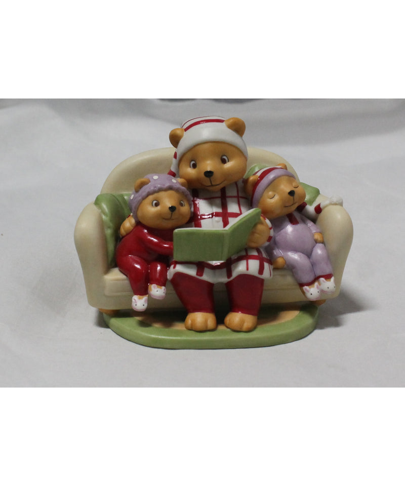 Hallmark | Bear and Twins Figurine | Storybook Friends