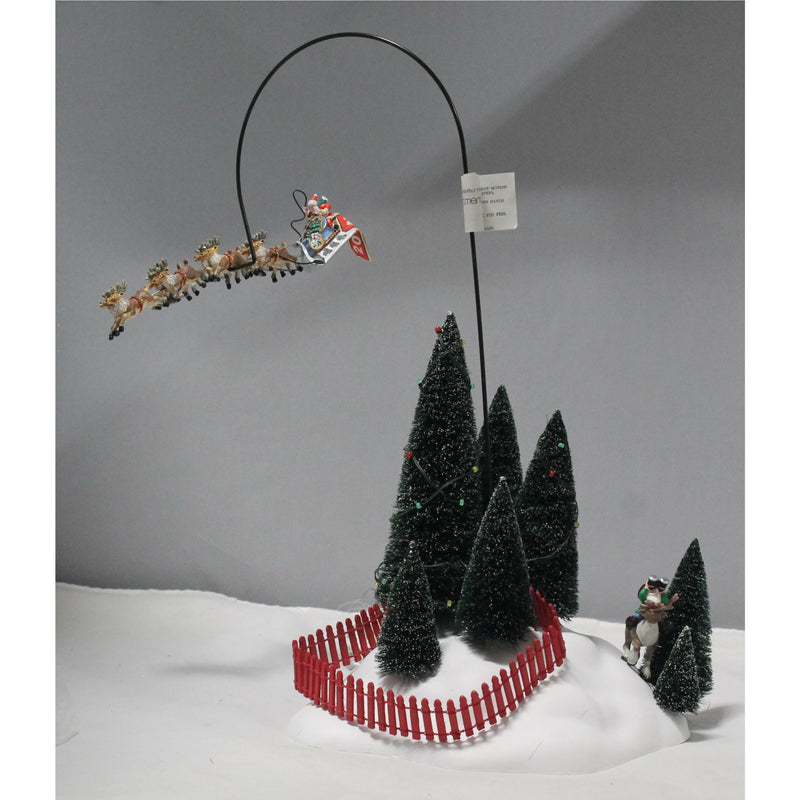 Dept 56 | Reindeer and Sleigh | Santa's On His Way | Please Read